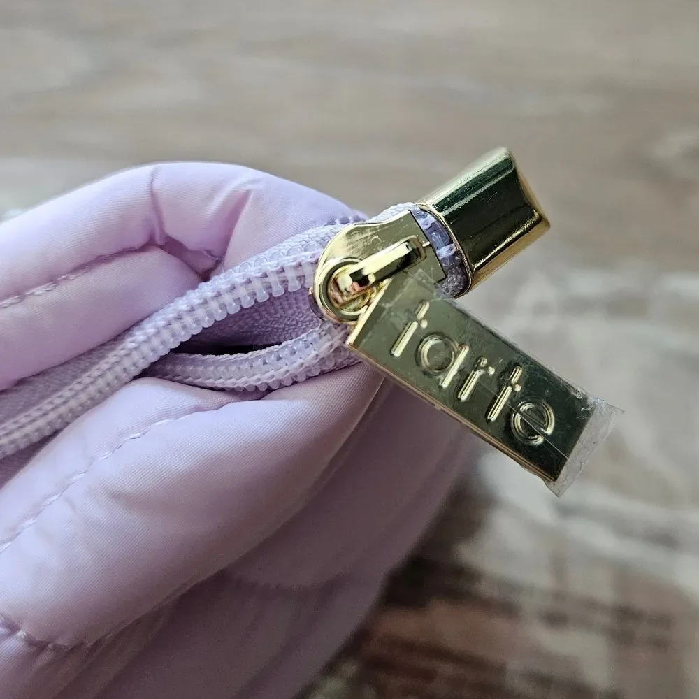 Tarte Puffy Makeup Bag in Purple